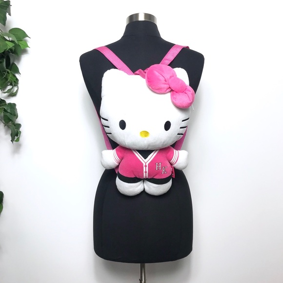 Hello Kitty Other - Hello Kitty Plush Stuffed Animal Girls Backpack OS